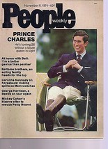 People Magazine Princes Charles  November 11, 1974 - £19.71 GBP