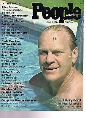 People Magazine Gerry Ford April 1, 1974 - $14.80