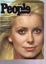 People Magazine Catherine Deneuve September 2, 1974 - £11.79 GBP