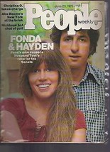 People Magazine Fonda and Hayden June 23, 1975 - £11.69 GBP