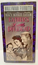 Vintage 1993 Fathers Little Dividend Spencer Tracy  Elizabeth Taylor VHS Sealed - £6.94 GBP