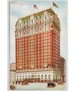 The Blackstone Hotel Chicago,Illinois Vintage Cars 1919 Postcard - $15.74