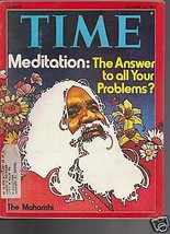 Time Magazine The Maharishi October 13, 1975 - £11.67 GBP
