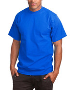 PRO 5 Men&#39;s Super Heavy Cotton T-Shirt - Royal Blue - Singles - $14.99+