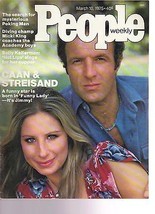 People Magazine Cann &amp; Streisand   March 10, 1975 - £11.83 GBP