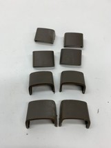 1995-1997 Lincoln Town Car Door Handle Pull Strap End Cap Caps 8 Eight Tan - $37.62