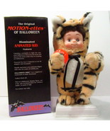 The Original Motion-ettes of Halloween Animated Motionette Kid Tiger - £19.75 GBP