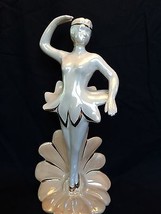 24 Carati Goldleaf AHURA Porcellana Ballerina. Italiano di Qualità Porcellana - £102.18 GBP