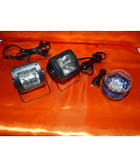 3 PC FLICKERING STROBE LIGHTS Party Light Color Changing Moving Sphere G... - $15.00