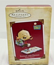 Hallmark 2 Pc Ornament 2004: Disney’s Playhouse: Stanley And Dennis Goldfish New - £10.99 GBP