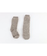 Vintage 70s Streetwear Womens Large Chunky Wool Knit Hiking Boot Socks B... - $80.82 CAD