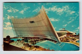 New York Worlds Fair Postcard General Motors Automobile Futurama Chrome ... - $7.13