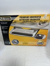 Fellowes (93800) Standard Underdesk Keyboard Manager Under Desk Drawer - £23.73 GBP