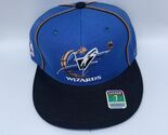 Vintage Air Jordan Washington Wizards Size 6 7/8 Reebok Hat Fitted Cap - $12.34