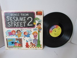 Disneyland 1343 Songs From Sesame Street 2 Lp Record Album 1972 L114D - £2.91 GBP