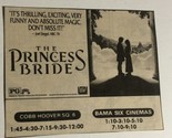 Princess Bride Movie Print Ad Mandy Patinkin Cary Elwes Andre The Giant ... - £4.74 GBP