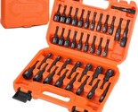 39Pcs Magnetic Nut Driver Set For Impact Drill, Metric &amp; Sae Magnetic Im... - £35.15 GBP