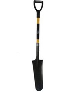 GroundWork YN-8SQ3-10FD Fiberglass Handle Drain Spade 30.7 Inch Black - $1,095.45 MXN