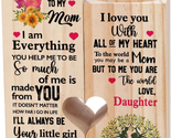 Mothers Day Gifts for Mom, To My Mom Heart Wooden Candle Holder, Gifts f... - $18.60