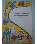KAP Kraft Books Christmas Decorations From Grocery Store Products &amp; Cart... - $9.58 CAD