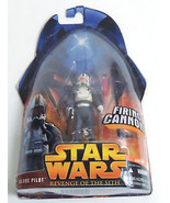 Star Wars Revenge of the Sith - Republic Clone Pilot ( White Suit Variant ) - $228.28 MXN