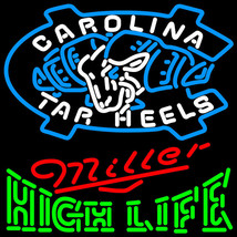Miller High Life MLB Green Unc North Carolina Tar Heels Neon Sign - £558.64 GBP