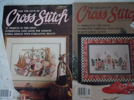 For The Love of Cross Stitch Leisure Arts Magazines Lot of 2 - £3.92 GBP