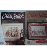 For The Love of Cross Stitch Leisure Arts Magazines Lot of 2 - €4,33 EUR