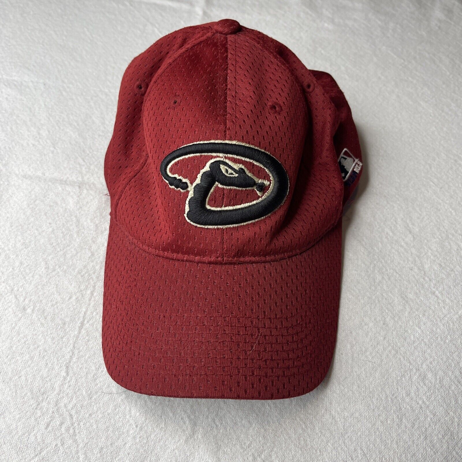 Primary image for Arizona Diamondbacks Maroon  Hat MLB Baseball  One Size Fits All Mesh Looking ￼