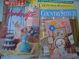 Assortment of Craft Magazines Lot of 5 - $4.99