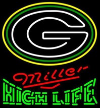 Miller High Life NFL Green Bay Packers Neon Sign - £552.32 GBP