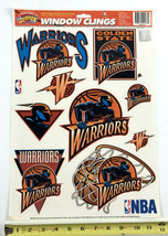 Golden State Warriors 11.75 x 17 Window Clings Decal Vintage &#39;96 Champion Series - £15.89 GBP