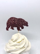 Bear cupcake topper, bear toppers, bear cupcake toppers, bear theme - $7.91
