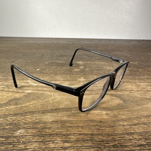 CARRERA EYEGLASSES FRAMES ONLY 2001/T/V 807 50-16-135 BLACK FULL RIM N240 - $16.89