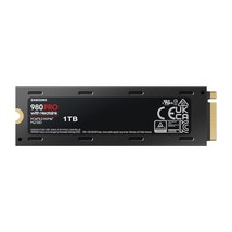 SAMSUNG 980 PRO SSD with Heatsink 1TB PCIe Gen 4 NVMe M.2 Internal Solid... - $148.99