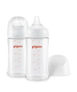 Pigeon Glass Nursing Bottle Wide Neck, Anti-Colic, Streamlined Body,, 3M+ - $46.97