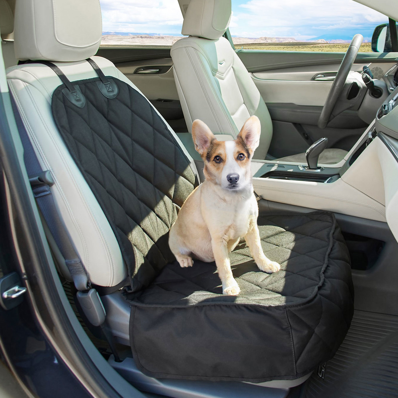 Primary image for GOOPAWS Dog Front Car Seat Cover, Waterproof, Scratch Proof & Non Slip, Durable 