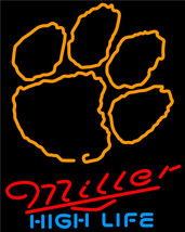Miller high life clemson university tiger neon sign 16  x 16  thumb200