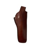 Gould & Goodrich 704 96 Leather Holster Belt Slide Brown Vintage - $21.60