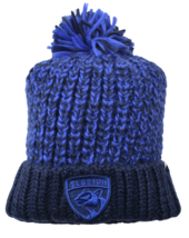 Florida Panthers Women&#39;s NHL Ace Cable Knit Beanie Pom Winter Hat by Fanatics - £17.42 GBP