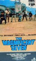 THE MAGNIFICENT SEVEN 1984 CBS/FOX (VHS) ELI WALLACH - £15.61 GBP
