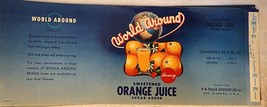 World Around Uncirculated Sweet Oj Labels Hb Paulk Grocery Opp, Alabama - €8,67 EUR