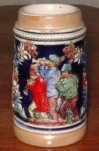 Stein embossed pipers and old country scenes Germany - £23.96 GBP
