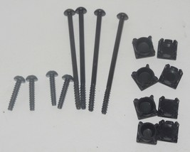 Set of 8 OEM Replacement Sony PlayStation 2 PS2 Fat Screws &amp; Rubber Feet - £7.50 GBP