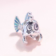 2019 Autumn Release Sterling Silver Disney The Little Mermaid Flounder Charm  - £13.52 GBP
