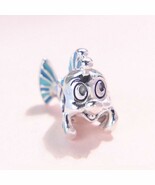 2019 Autumn Release Sterling Silver Disney The Little Mermaid Flounder C... - $24.57 CAD