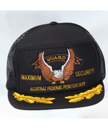 Guard Maximum Security Alcatraz Federal Penitentiary Snap Back Cap Gold ... - $39.18 CAD