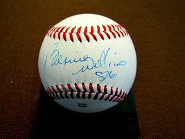 Bernie Williams Wsc Ny Yankees Signed Auto Centennial Minor League Basebal Jsa - £112.73 GBP