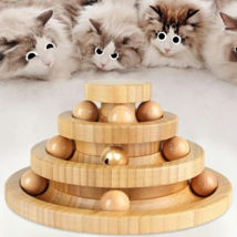 Cat Toys Wooden Ball urntable - $82.28