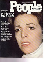 People Magazine Christina Onassis  March 3, 1975 - £11.83 GBP